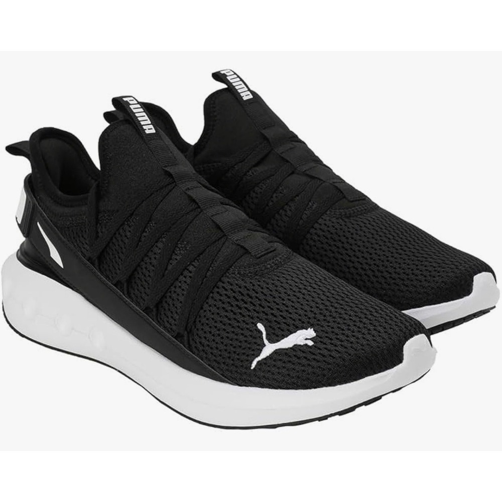 Puma Softride Sophia 2 Running Shoes Mens 9 Black White New Sneaker